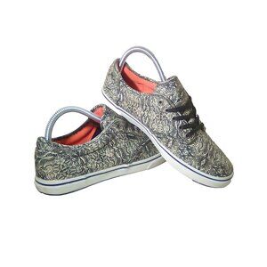 Vans Off The Wall Atwood Paisley Print Canvas Shoes Sneakers Women's 8